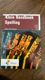 De Schryver Johan - Klein handboek spelling, Enlèvement, Comme neuf, De Schryver Johan