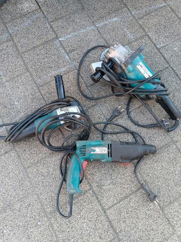 Makita machines, Ophalen, Zo goed als nieuw