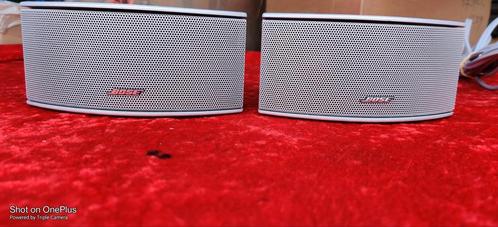 Bose 321 Gemstone luidsprekers zilvergrijs 2x, Audio, Tv en Foto, Luidsprekerboxen, Zo goed als nieuw, Bose, Ophalen of Verzenden