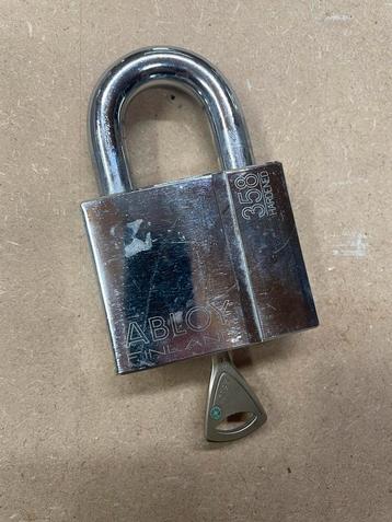 Abloy hangslot. Zeer zwaar., Enlèvement ou Envoi, Comme neuf