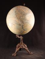 Mooie grote 19e eeuwse globe, Antiquités & Art, Antiquités | Accessoires de maison, Enlèvement ou Envoi