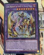 Yugioh Dark Magician the knight of dragon magic 1st Mint, Enlèvement ou Envoi, Neuf, Cartes en vrac, Foil