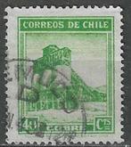 Chili 1938/1940 - Yvert 172 - Kopermijnen  (ST), Timbres & Monnaies, Timbres | Amérique, Affranchi, Envoi