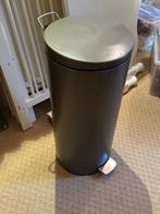 Brabantia pedaal vuilbak, Huis en Inrichting, Woonaccessoires | Prullenbakken, Ophalen, Gebruikt, Met pedaal, 50 tot 75 cm