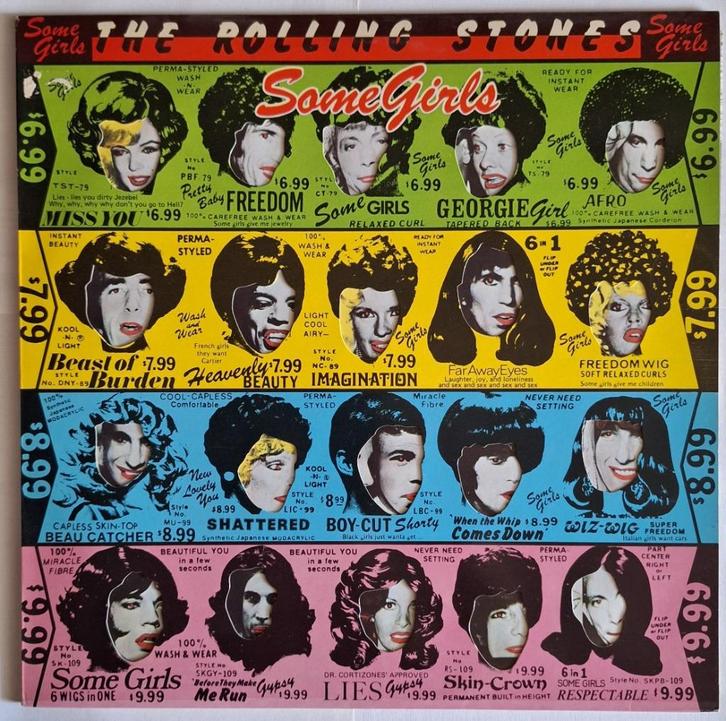 Rolling Stones Some Girls lp, Cd's en Dvd's, Vinyl | Rock, Gebruikt, Poprock, Ophalen