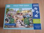 Fruit Tree Farm - Otter House puzzel 1000 stukjes, Enlèvement, 500 à 1500 pièces, Utilisé, Puzzle