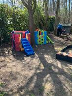 Kleurrijk Feber kleuter tuin toestel 2 stuks, Kinderen en Baby's, Speelgoed | Buiten | Speeltoestellen, Ophalen, Gebruikt, Overige typen