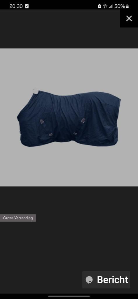 Paardendekens, Dieren en Toebehoren, Paarden en Pony's | Dekens en Dekjes, Zo goed als nieuw, Deken, Ophalen