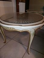 Prachtige gepolychromeerde salontafel, Ophalen