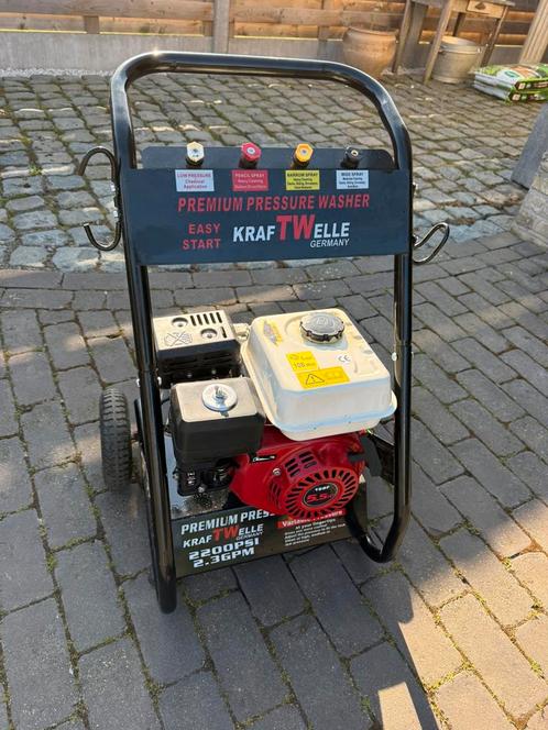 Hogedrukreiniger kraftwelle (benzine), Tuin en Terras, Hogedrukreinigers, Benzine, Ophalen
