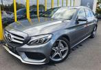 Mercedes C200D/AMG-line/Automaat/2017/136.456km/Euro 6, Auto's, Achterwielaandrijving, 4 cilinders, Leder, Bedrijf