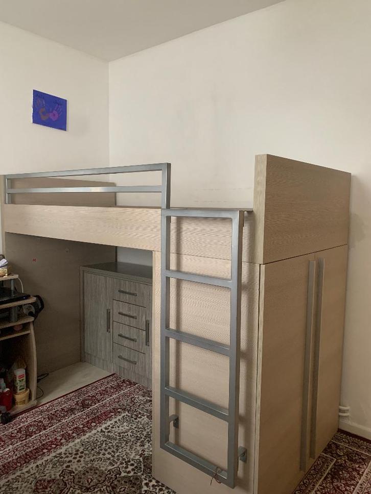 Lit, Maison & Meubles, Chambre à coucher | Lits, Comme neuf, Une personne, 100 cm, 210 cm, Enlèvement