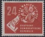 1950 - RDA - Élections Volkskammer 1950 [*/MH][Michel 275], RDA, Envoi, Non oblitéré