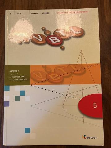 Wiskunde vbtl analyse 2 afgeleiden van veeltermfuncties, Die Keure, Enlèvement ou Envoi, Comme neuf, Secondaire