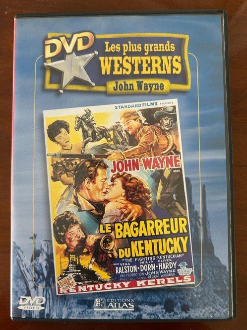 DVD Le bagarreur du Kentucky - John Wayne, Oliver Hardy, Cd's en Dvd's, Dvd's | Komedie, Zo goed als nieuw, Ophalen