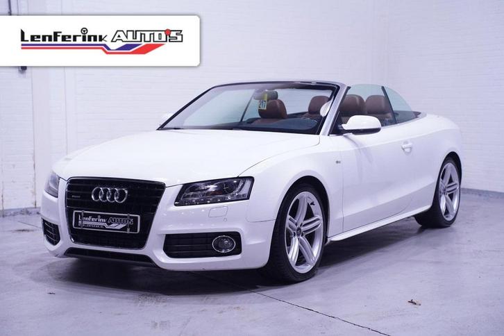 Audi A5 Cabriolet 3.0 TDI V6 240 pk Quattro Aut. S-Line Cogn, Auto's, Audi, Bedrijf, A5, 4x4, ABS, Airbags, Alarm, Centrale vergrendeling