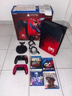 Ps5 Spider-Man editie met spellen en garantie, Games en Spelcomputers, Spelcomputers | Sony PlayStation 5, Ophalen, Zo goed als nieuw