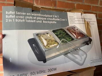 Buffet warmteplaat, Electroménager, Tables de cuisson, Enlèvement ou Envoi