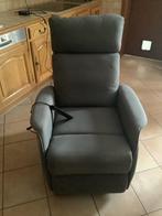 Fauteuil releveur 1 moteur Albi MF Gris, Gebruikt, Stof, 75 tot 100 cm, 50 tot 75 cm