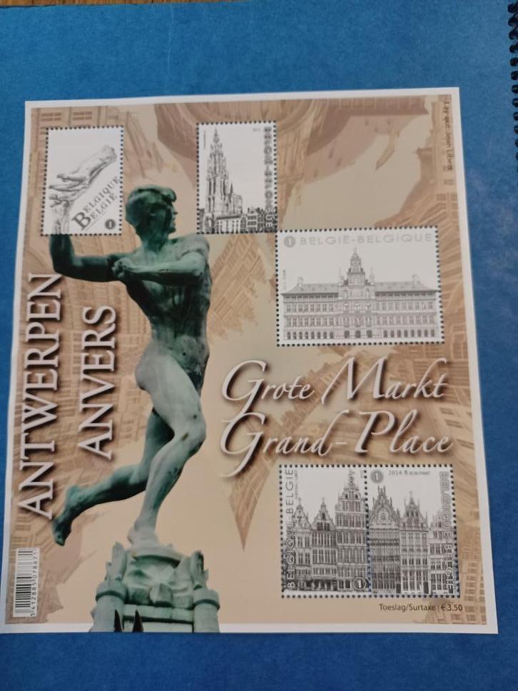 15 Nieuwe Postzegels BE : Grote Markt A'pen, Brugge, Brussel, Postzegels en Munten, Postzegels | Europa | België, Postfris, Verzenden