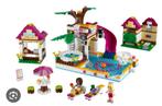 Lego friends Heartlake zwembad 41008, Enlèvement ou Envoi, Utilisé, Ensemble complet, Lego