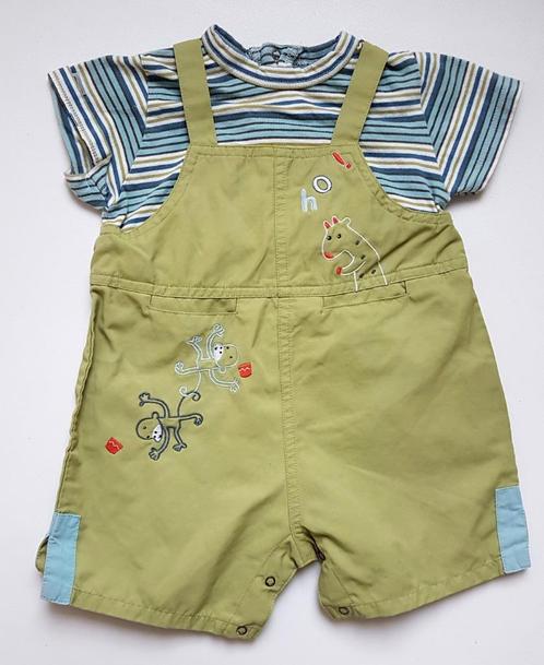 CATIMINI - Combinaison t-shirt + salopette verte - T.3 mois, Enfants & Bébés, Vêtements de bébé | Taille 62, Utilisé, Garçon ou Fille