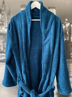 UNISEX homewear badjas blauw olieblauw - perfecte staat, Kleding | Dames, Verzenden, Zo goed als nieuw, Maat 46/48 (XL) of groter