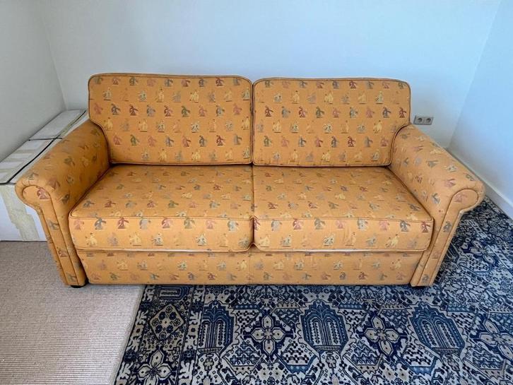 Canapé-lit, Maison & Meubles, Canapés | Salons, Comme neuf, Banc droit, Trois personnes, 150 à 200 cm, 150 cm ou plus, Tissus