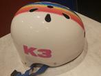 (Fiets)helm K3 regenboog, Vélos & Vélomoteurs, Accessoires vélo | Casques de vélo, Comme neuf, Garçon ou Fille, Autres tailles