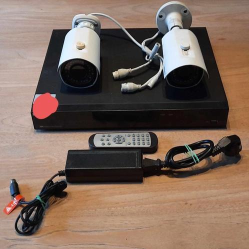 Enregistreur de vidéosurveillance Bticino + 2 Caméras, Audio, Tv en Foto, Videobewaking, Gebruikt, Buitencamera, Ophalen