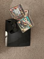 Play station 3 met 2controller 3 games (Gta5,mxgp,dirt3), Enlèvement, Utilisé, Avec 1 manette