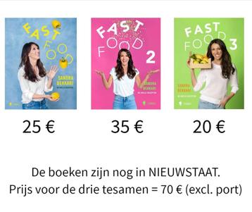 FAST FOOD 1, 2 & 3 van Sandra Bekkari beschikbaar voor biedingen