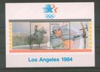 België 1984 Blok Olympische Spelen Los Angeles **, Verzenden, Orginele gom, Olympische Spelen, Postfris
