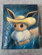 Pokémon x Van Gogh - Eevee Canvas Wall Art, Hobby en Vrije tijd, Nieuw, Ophalen of Verzenden