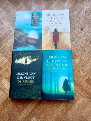 4 boeken Simone van der Vlugt