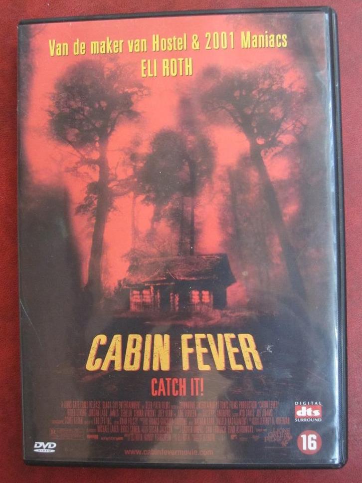 Cabin Fever (2003), Cd's en Dvd's, Dvd's | Horror, Zo goed als nieuw, Overige genres, Vanaf 16 jaar, Ophalen of Verzenden