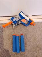 Kleine nerf gun met 3 extra pijltjes, Kinderen en Baby's, Ophalen of Verzenden, Zo goed als nieuw