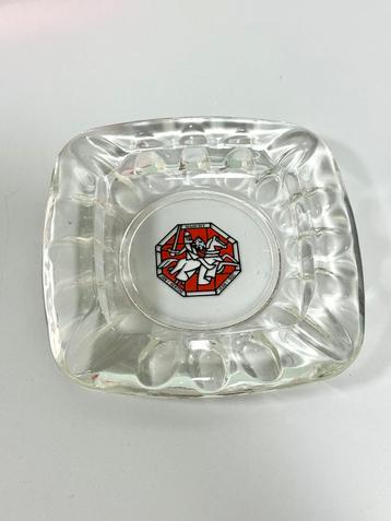 Vintage glas glazen Asbak HAACHT JAN I HERTOG JEAN I DUC beschikbaar voor biedingen