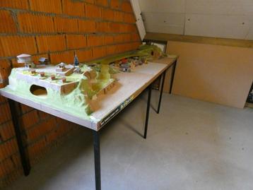 Diorama voor trein, N spoor Kibri, Enlèvement, Diorama