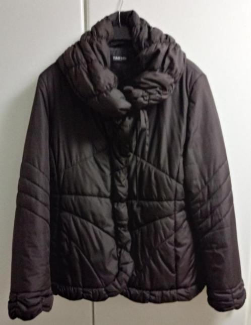 Bruin gewatteerde damesjas van Taifun, 40, Kleding | Dames, Jassen | Winter, Zo goed als nieuw, Bruin, Ophalen of Verzenden