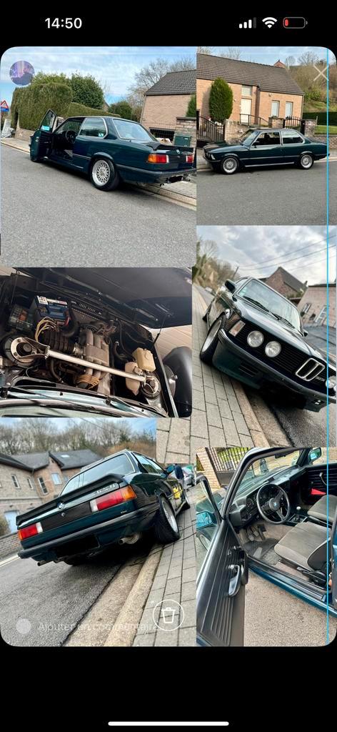 BMW E21 323i Set, Auto's, BMW, Particulier, Elektrische buitenspiegels, Zwart, Beige, Overige bekleding, Ophalen