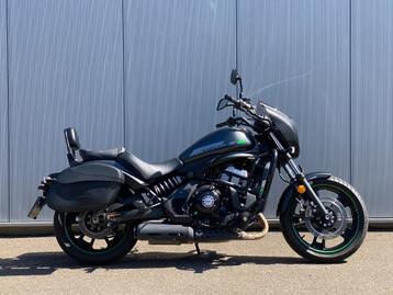 Kawasaki Vulcan S 650 black met zijkoffers / 2023 / ABS beschikbaar voor biedingen