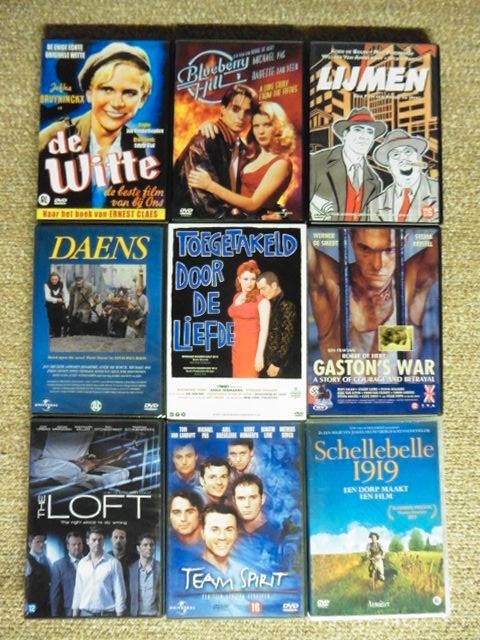 Belgisch /Nederlandse Producties Pakketprijs, Cd's en Dvd's, Dvd's | Nederlandstalig, Zo goed als nieuw, Film, Ophalen of Verzenden