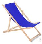 Strandstoel zonnen klapstoel ligstoel opvouwbaar, Tuin en Terras, Inklapbaar, Zo goed als nieuw, Hout, Ophalen