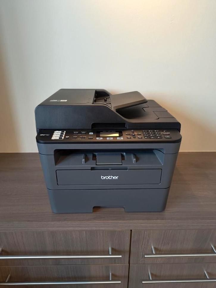 Laserprinter Brother (zwart-wit) uit de zaak, Computers en Software, Printers, Zo goed als nieuw, All-in-one, Laserprinter, Faxen