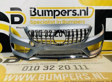 BUMPER Mercedes C Klasse W205 AMG GT Grill 6xpdc 2014-2017 V beschikbaar voor biedingen