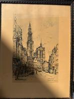 Jan Korthals Antwerpen, Antiek en Kunst, Kunst | Litho's en Zeefdrukken, Ophalen of Verzenden