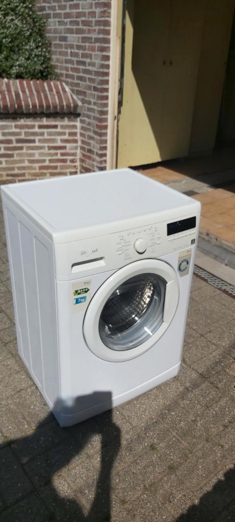 WHIRPOOL WASMACHINE A+++.7 KG, 1400 tpm, Elektronische apparatuur, Wasmachines, Zo goed als nieuw, Ophalen