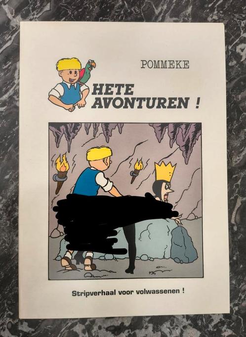 UITERST ZELDZAAM STRIPVERHAAL - POMMEKE - HETE AVONTUREN, Boeken, Stripverhalen, Zo goed als nieuw, Ophalen