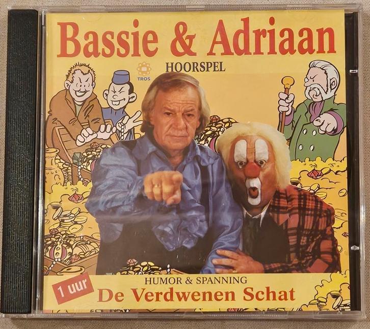 Bassie & Adriaan hoorspel De Verdwenen Schat
Di, Cd's en Dvd's, Cd's | Nederlandstalig, Zo goed als nieuw, Ophalen of Verzenden